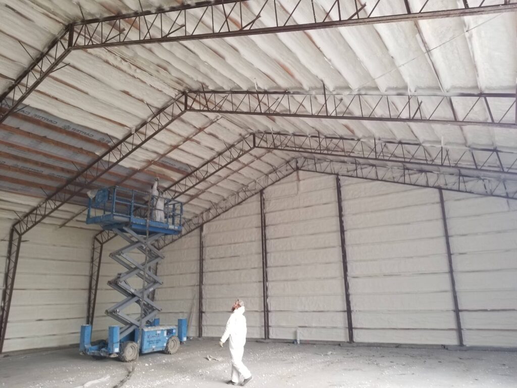 Maximize Spray Foam Insulation In Metal Buildings - Insulation Hub